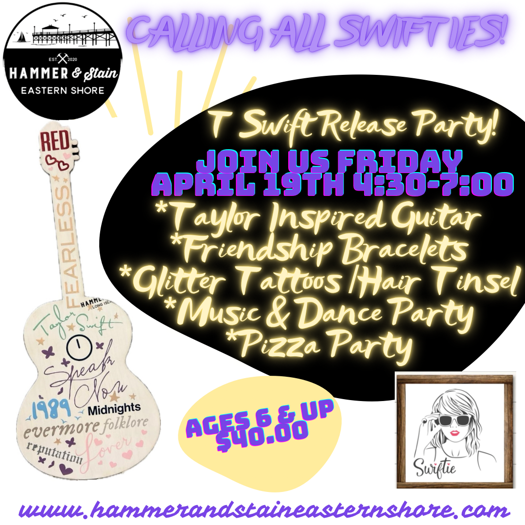04/19/24 CALLING ALL SWIFTIES 📢 FUN NIGHT OUT RELEASE PARTY