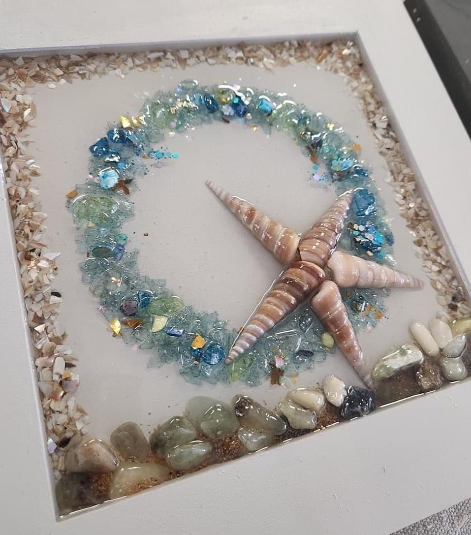 Crushed Glass/Oyster Art Event