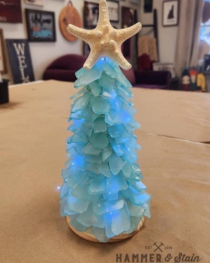 12/03/23 11:00 AM Seaglass Trees & Crushed Glass Event