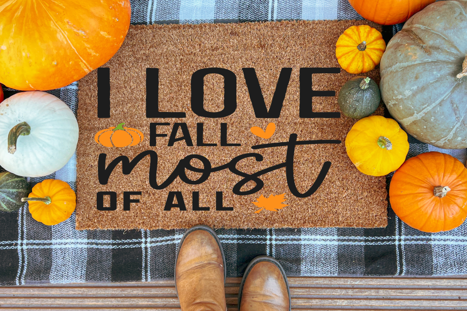 SHOW YOUR TEAM COLORS Football/Fall Doormat Take & Make Kits