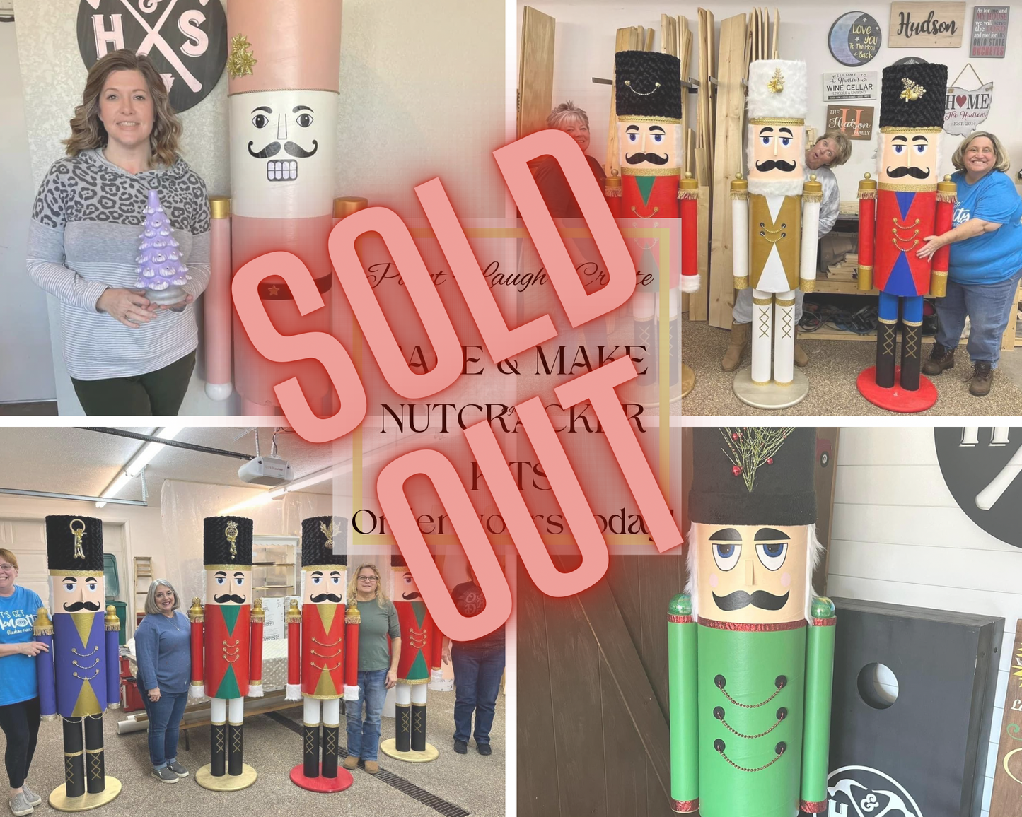 Take & Make 6’ Nutcracker Kits