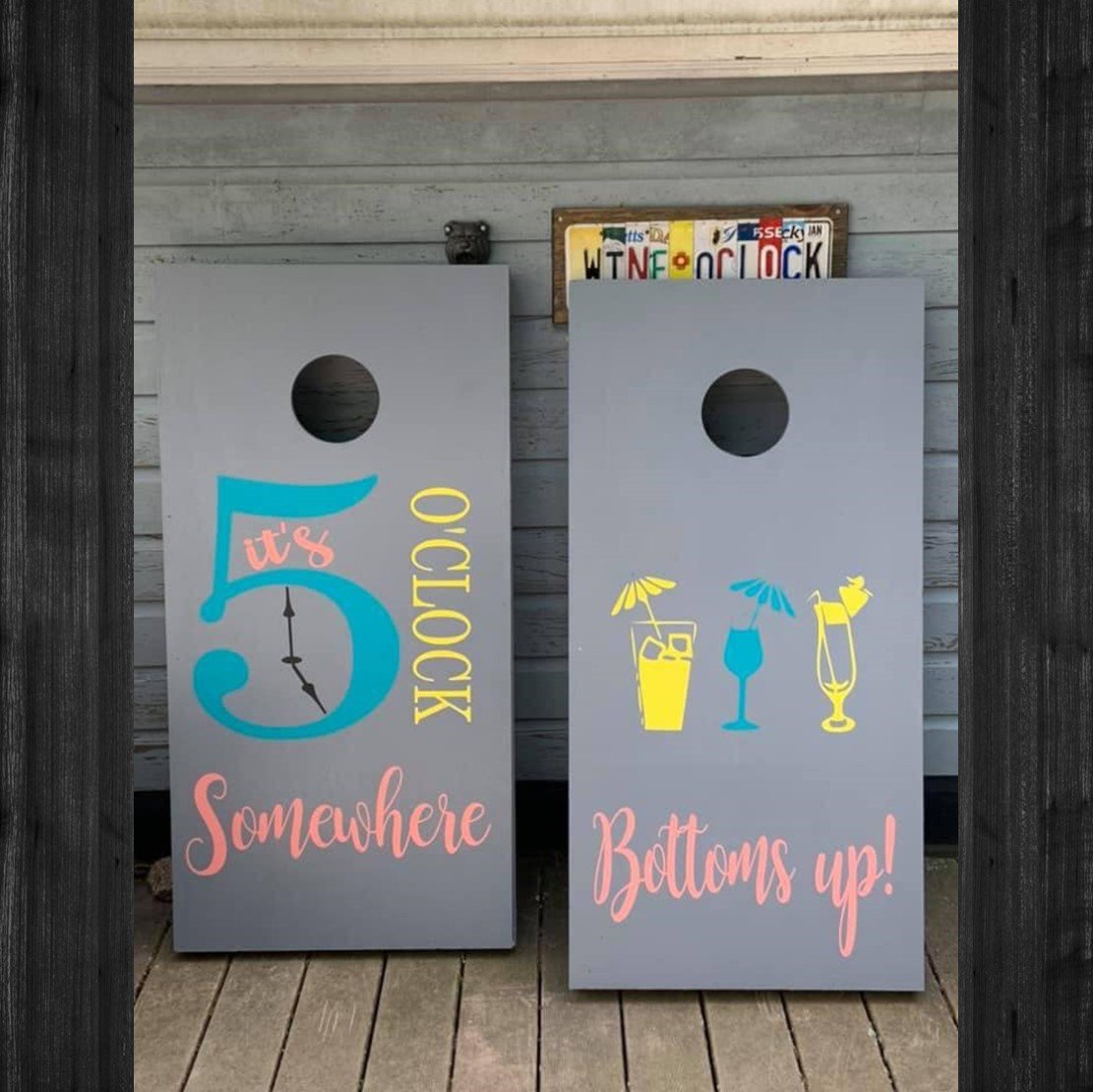 -PREORDER ONLY-Cornhole Boards Kits (Pick Your Project/Hammer @ Home/Make It For Me)
