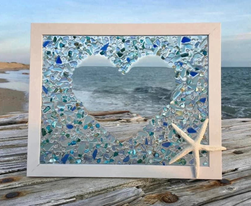 Crushed Glass/Oyster Art Event