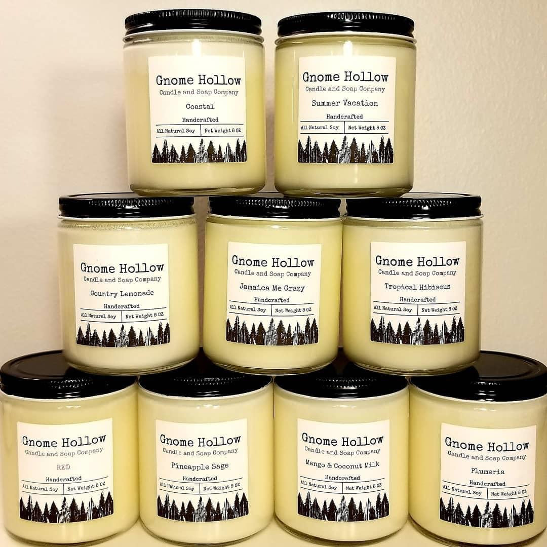 Gnome Hollow Candles