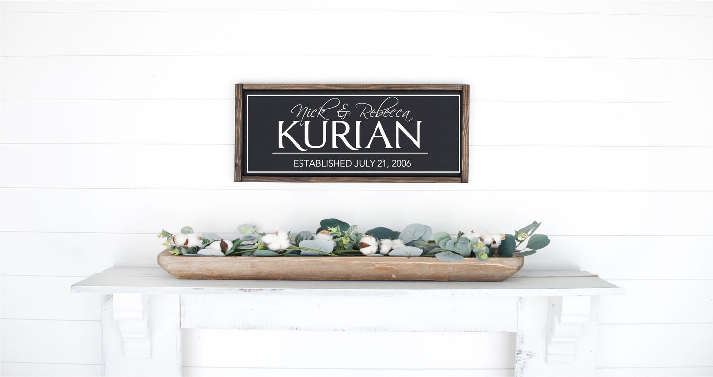 Family Framed Signs (Pick Your Project/Hammer @ Home/Make It For Me)