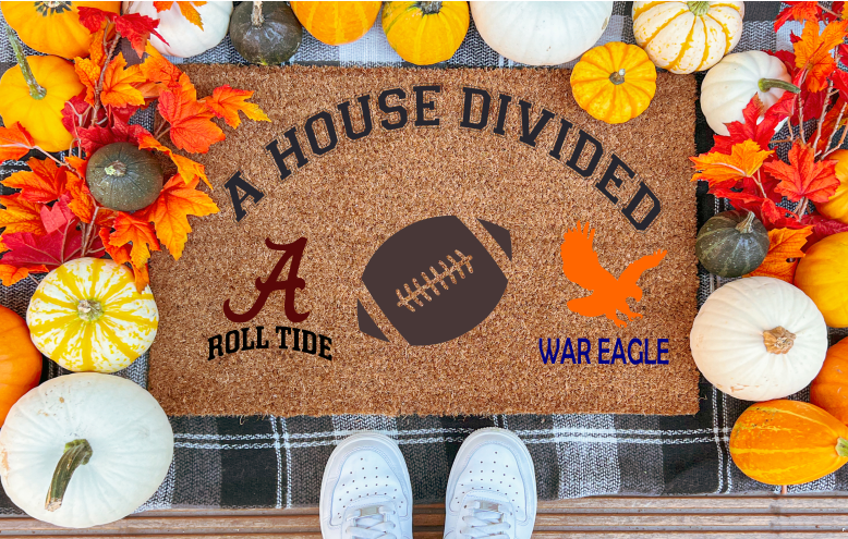 SHOW YOUR TEAM COLORS Football/Fall Doormat Take & Make Kits