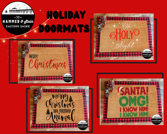 Holiday Doormat Event