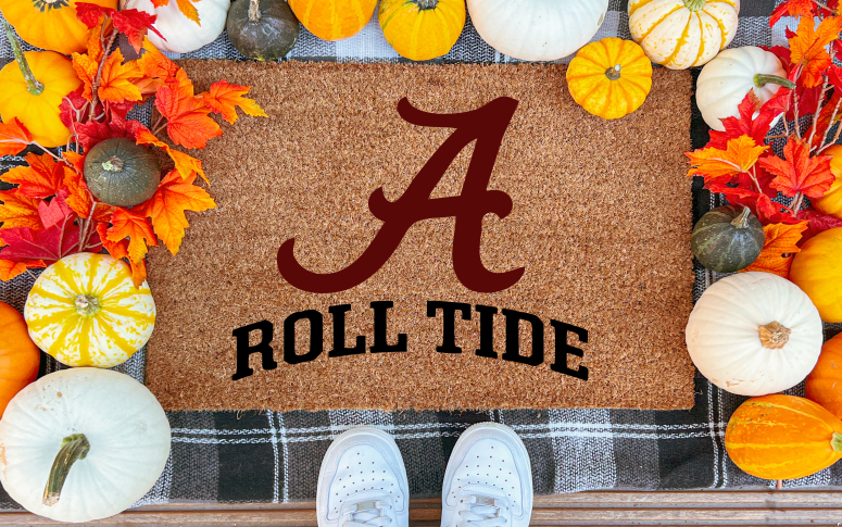 SHOW YOUR TEAM COLORS Football/Fall Doormat Take & Make Kits