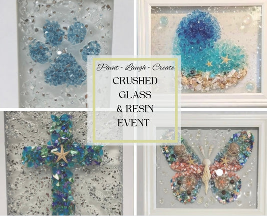 04/13/25 Sunday 10:00 AM Crushed Glass/Oyster Art Private Event