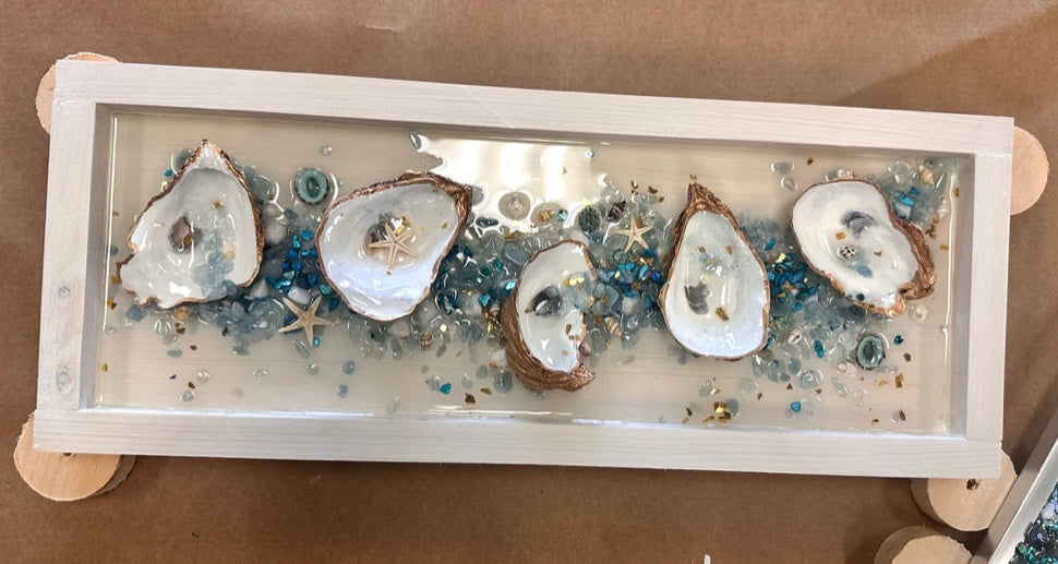 01/24/25 Friday 6:00 PM Oyster & Glass w Resin Event