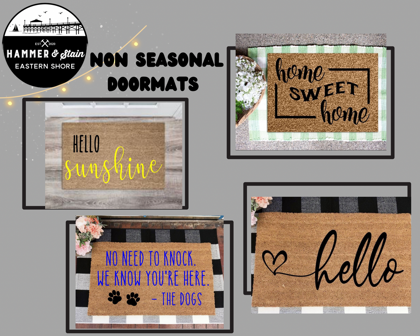 Holiday Doormat Event