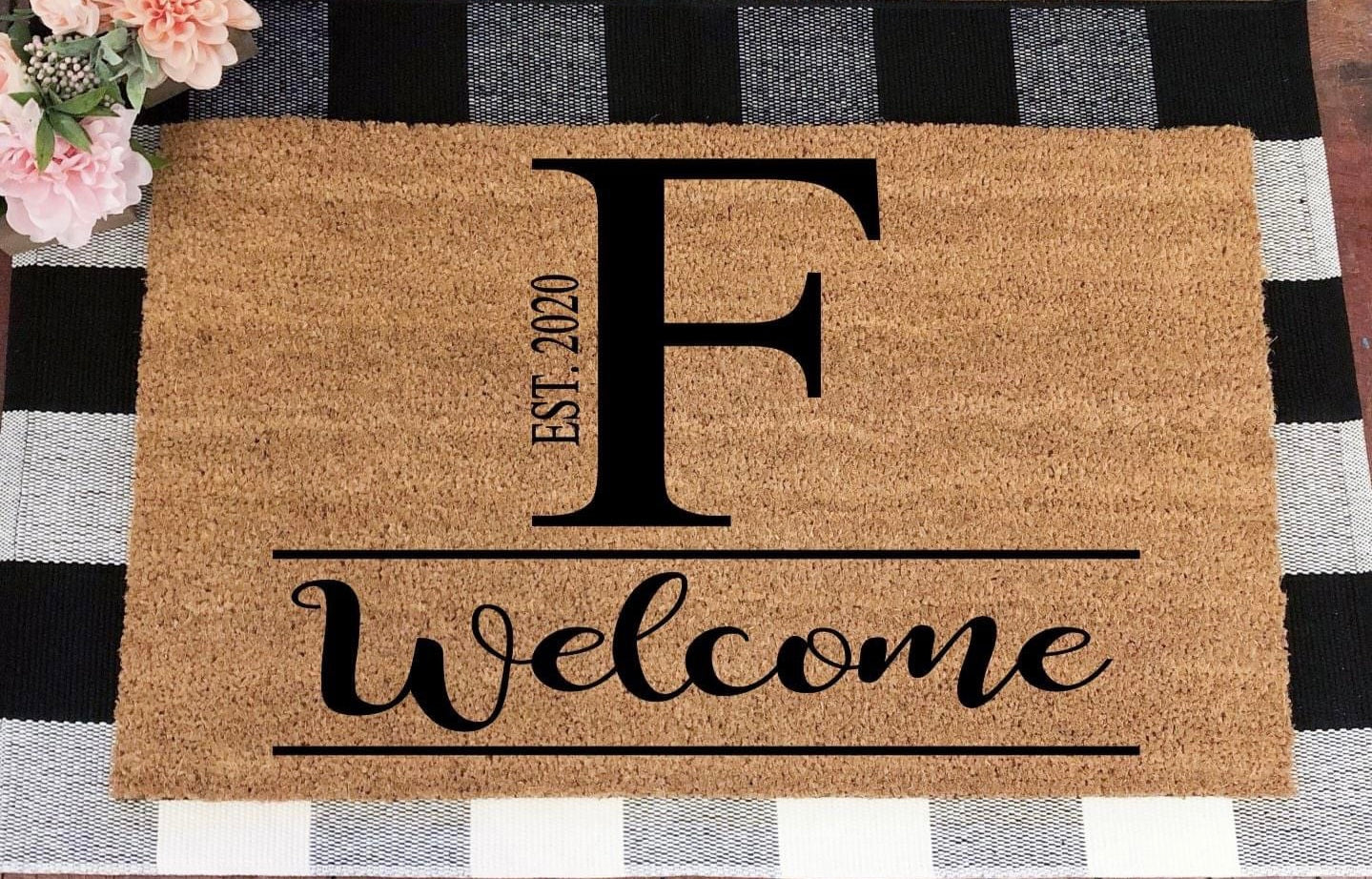 SHOW YOUR TEAM COLORS Football/Fall Doormat Take & Make Kits