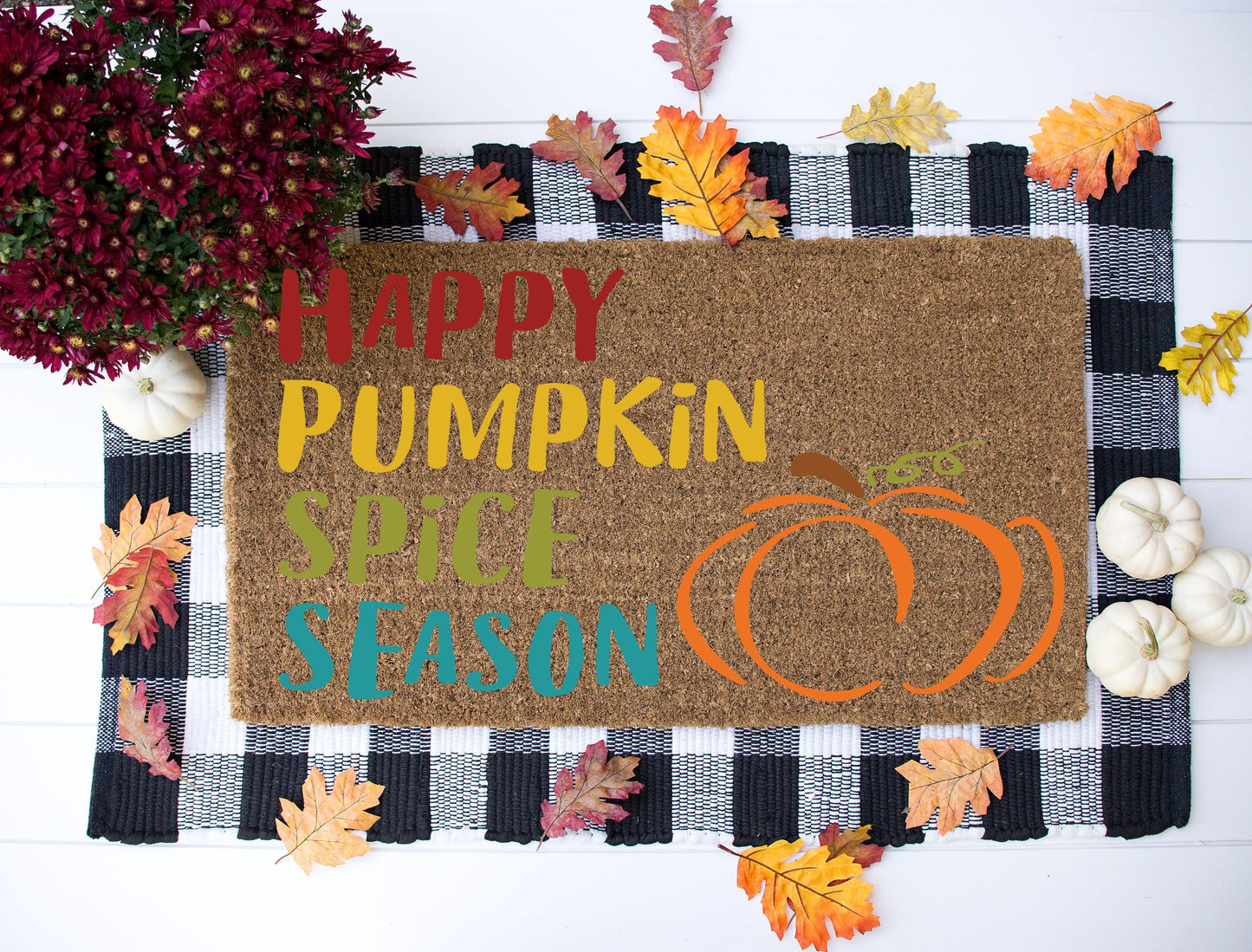 SHOW YOUR TEAM COLORS Football/Fall Doormat Take & Make Kits