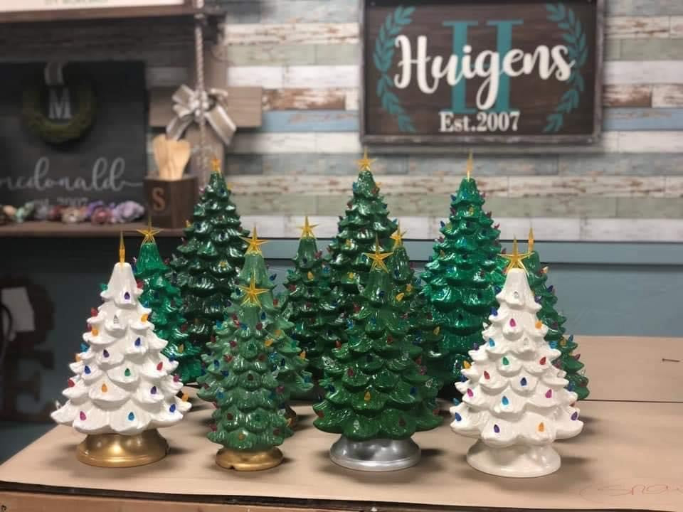 11/04/23 Saturday PRE-ORDER Vintage Christmas Tree Ceramics