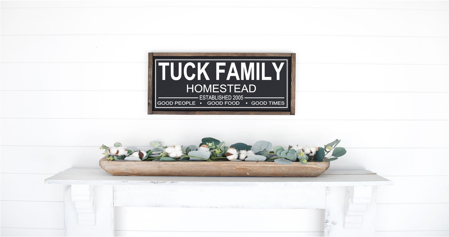 Family Framed Signs (Pick Your Project/Hammer @ Home/Make It For Me)