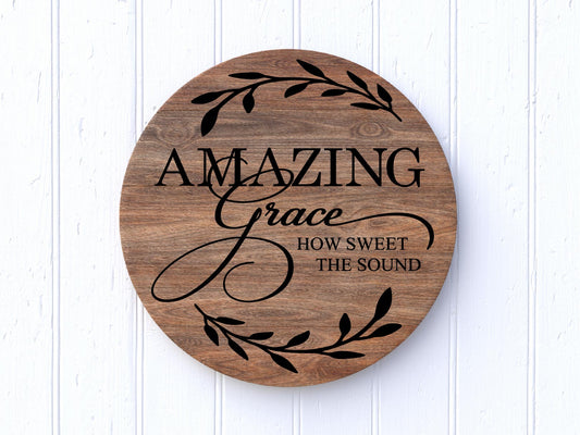 Amazing Grace Door Hanger (Pick Your Project/Hammer @ Home/Make It For Me)