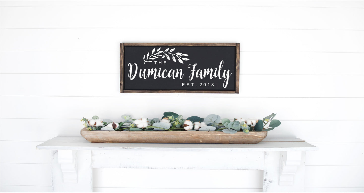 Family Framed Signs (Pick Your Project/Hammer @ Home/Make It For Me)
